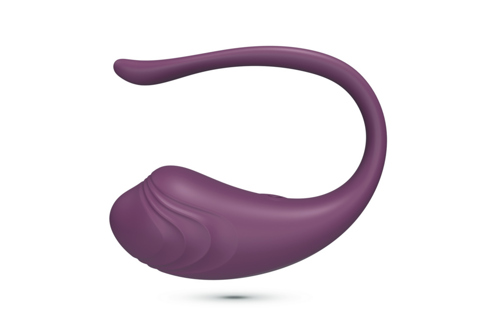 Tamago Vibrating Egg Purple - Rechargeable & Remote Control