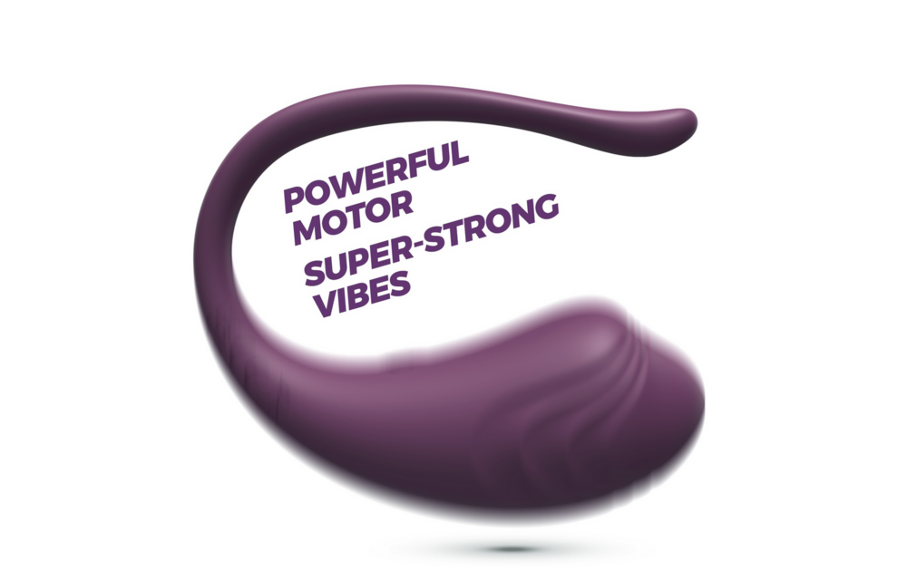 Tamago - Rechargeable Vibrating Egg with Remote Control - Purple