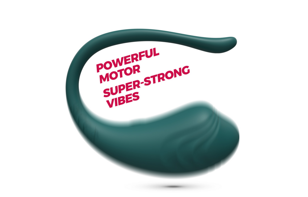 Tamago Emerald - Rechargeable Vibrating Egg with Remote Control