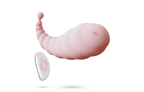 Cocoon - Rechargeable Vibrating Egg with Remote Control - Pink