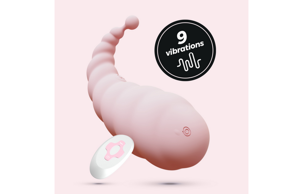 Cocoon - Rechargeable Vibrating Egg with Remote Control - Pink