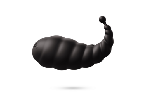 Cocoon - Rechargeable Vibrating Egg with Remote Control - Black