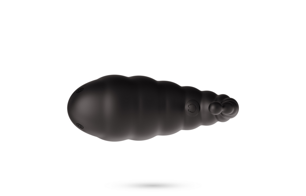 Cocoon - Rechargeable Vibrating Egg with Remote Control - Black