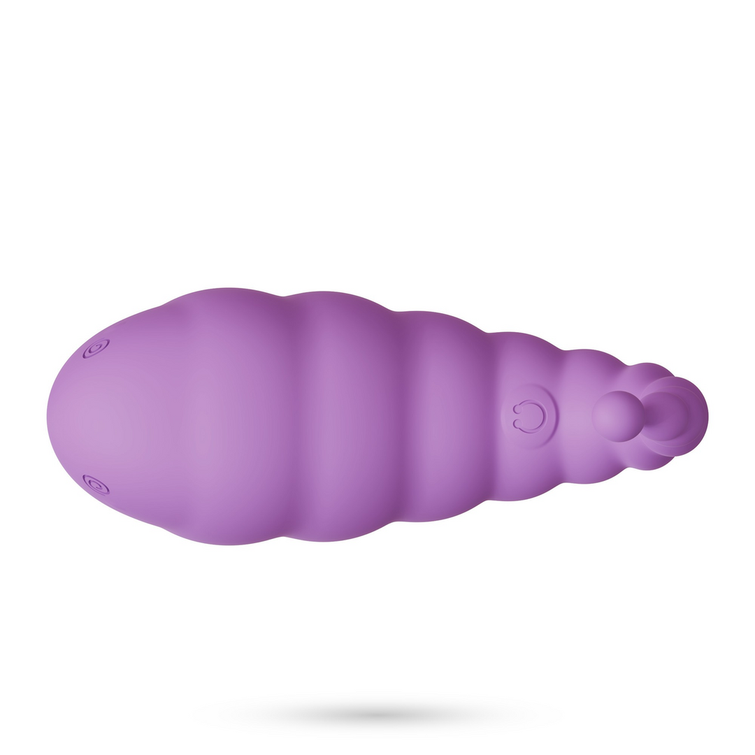 Cocoon Purple - Rechargeable Vibrating Egg with Remote Control