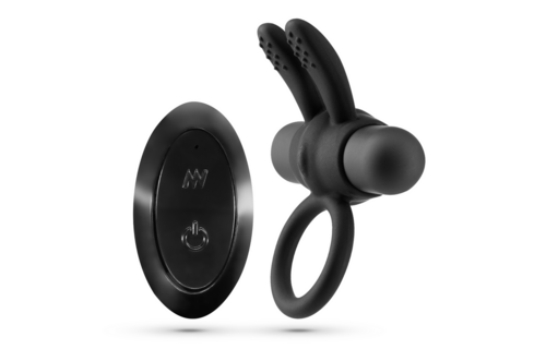Nacho - Vibrating Cockring with Remote Control - Black