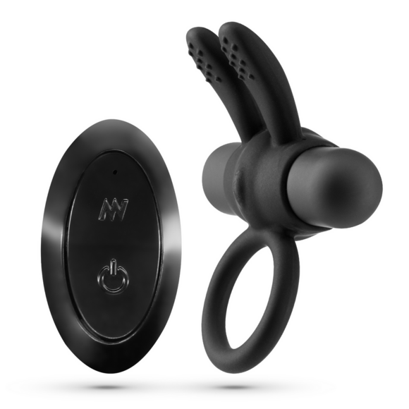 Nacho - Vibrating Cockring with Remote Control - Black