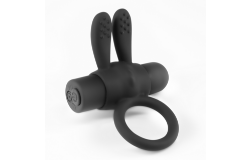 Nacho - Vibrating Cockring with Remote Control - Black