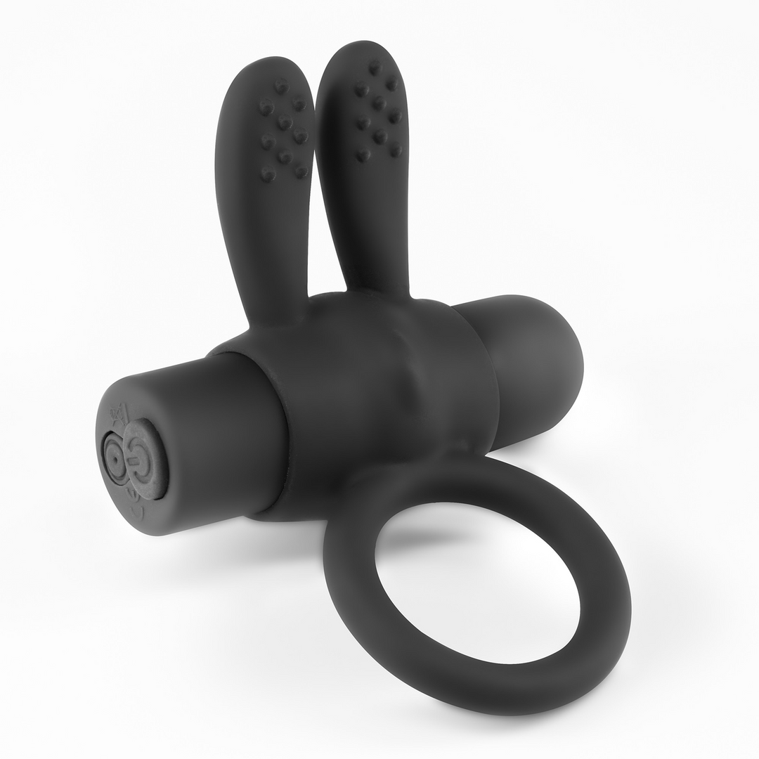 Nacho - Vibrating Cockring with Remote Control - Black