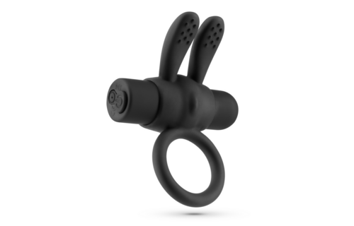 Nacho - Vibrating Cockring with Remote Control - Black