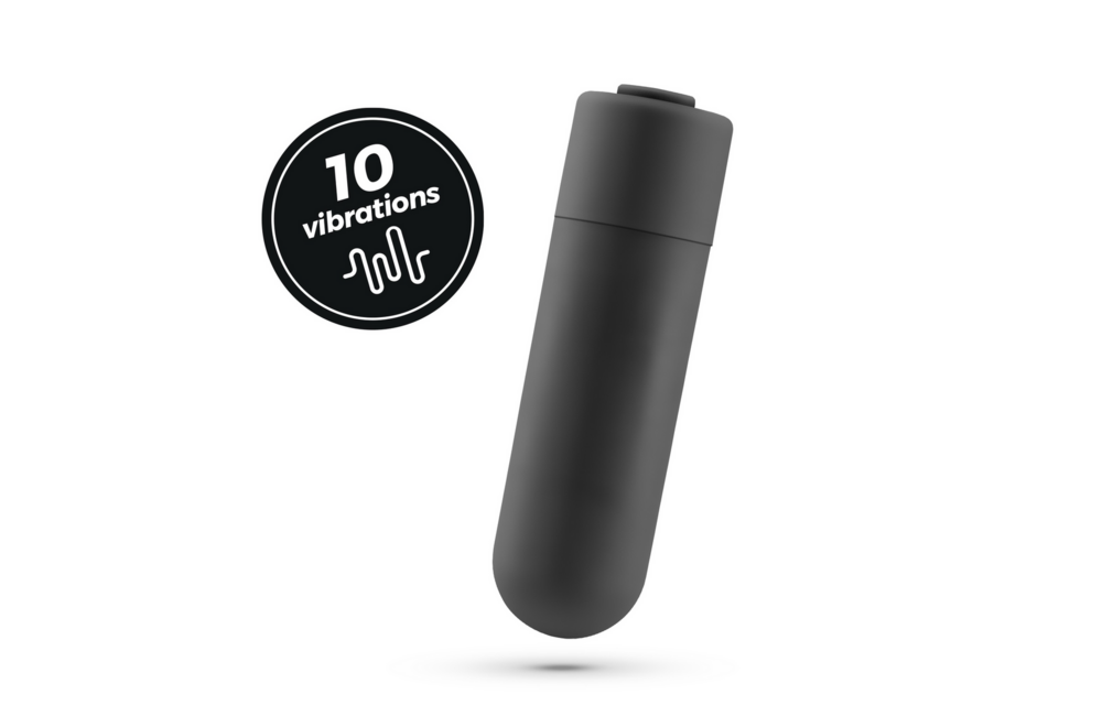 Nacho Vibrierender Cockring Schwarz – Fernbedienung & USB