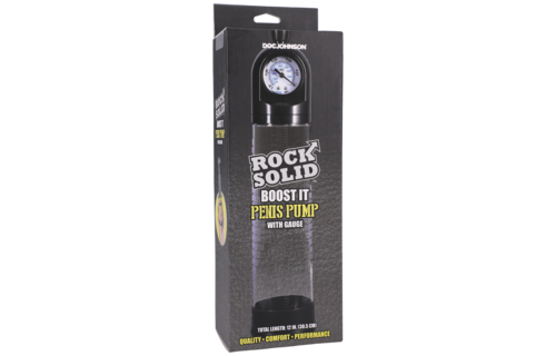 Boost It Penis Pump with Gauge