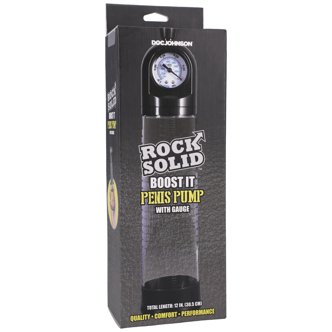Boost It Penis Pumpe mit Manometer