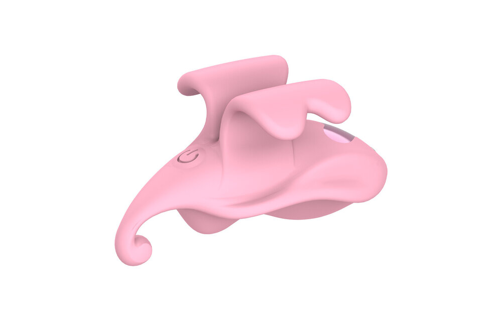 Finger Double Vibrator Pink - Playful & Intimate Pleasure