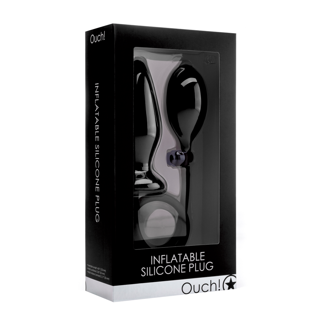 Aufblasbarer Silikonstecker