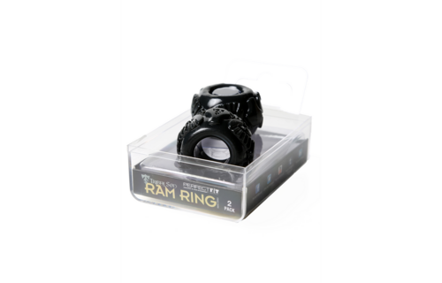 Ram Ring Cockring Kit | Stijlvolle Zwarte Siliconen Ring