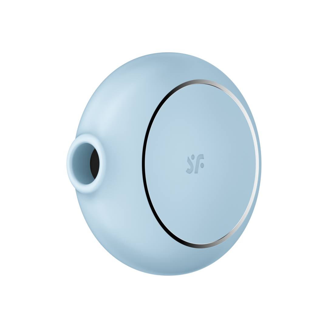 Pro to Go 3 Blau – Kompakter Luftpulsationsstimulator von Satisfyer