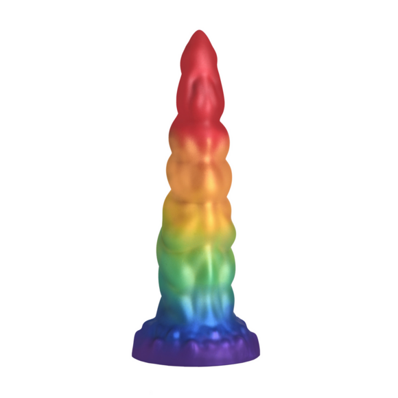 Magic Rider - Unicorn Silicone Dildo - Rainbow
