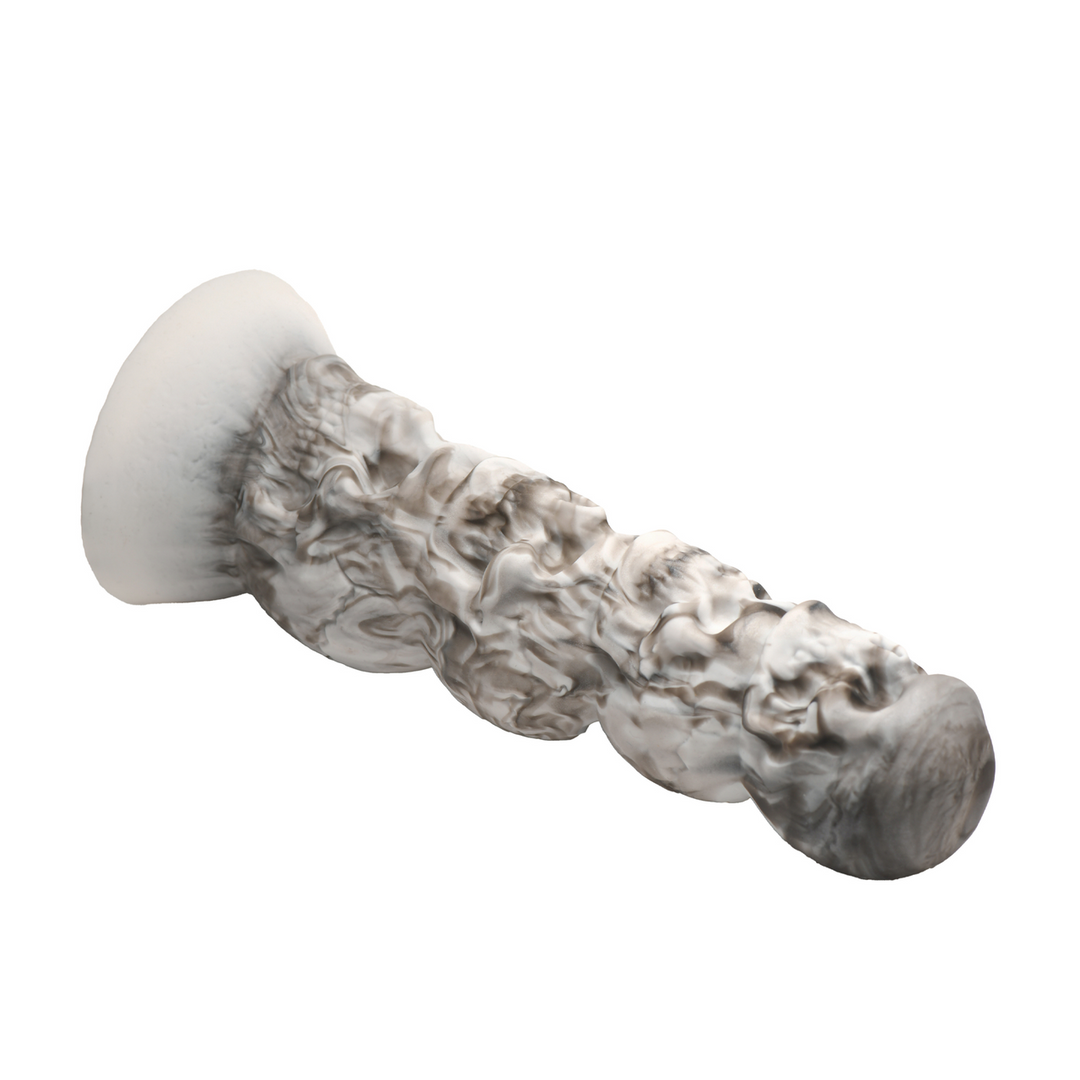 Tower of Doom 17,8 cm – Grauer Silikondildo XR Brands