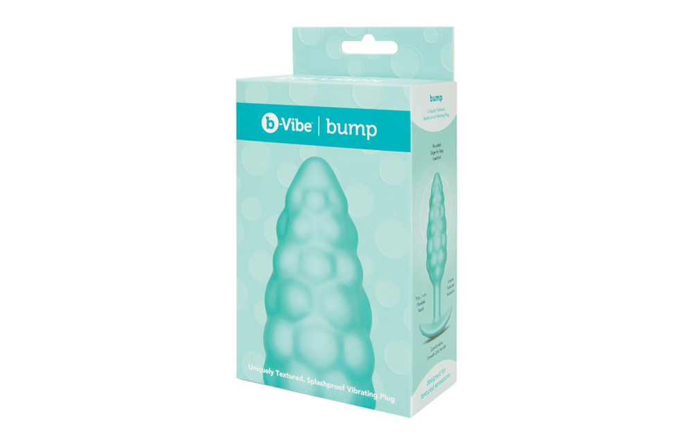 Bump Texture Plug 10,3 cm – Vibrierende, einzigartige Noppen