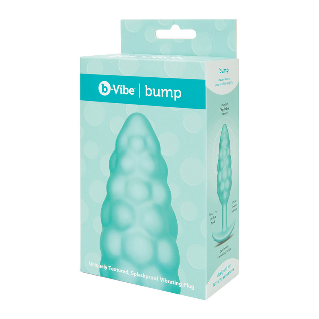 Bump Texture Plug 10,3 cm – Vibrierende, einzigartige Noppen