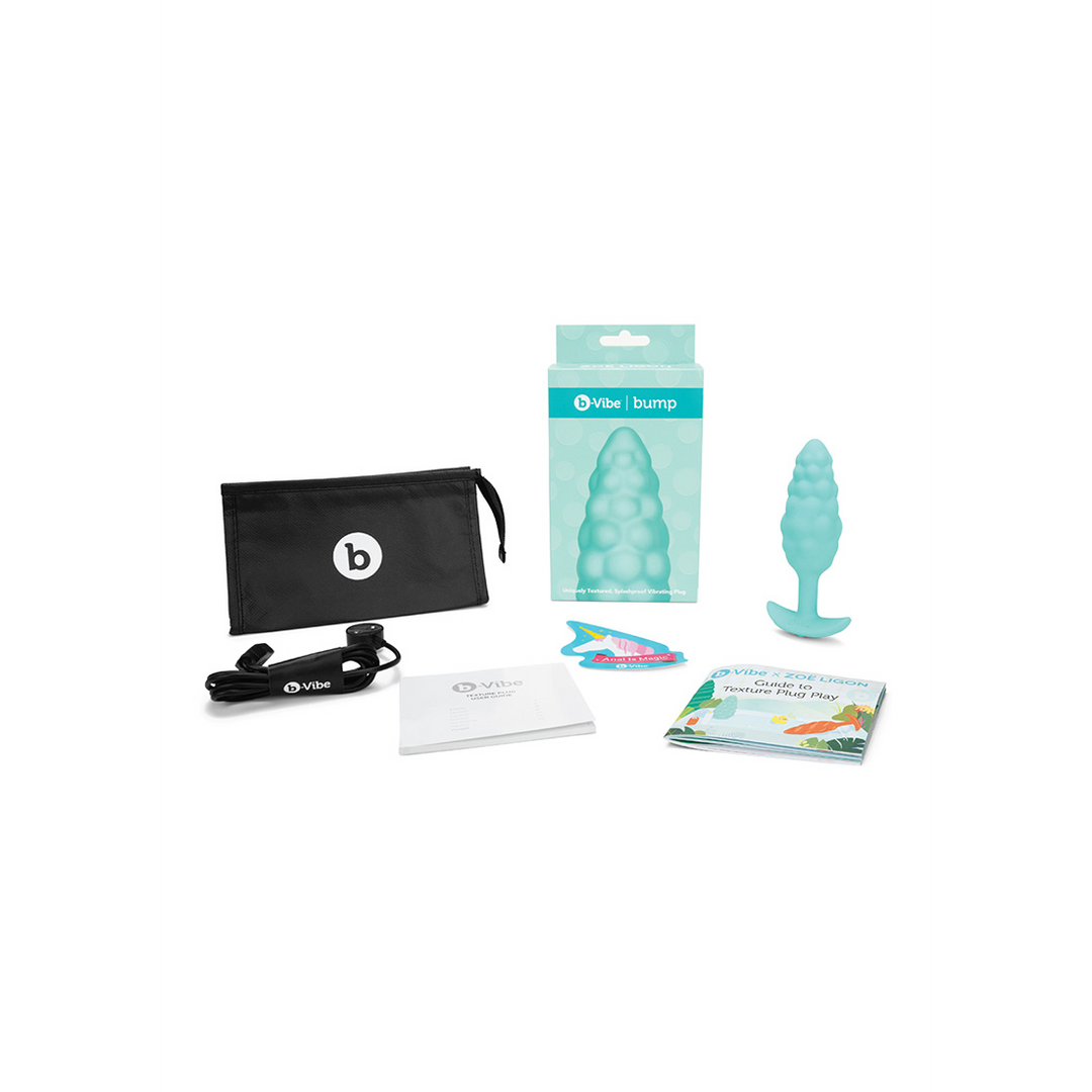 Bump Texture Plug 10.3 cm – Vibrating, unique bumps