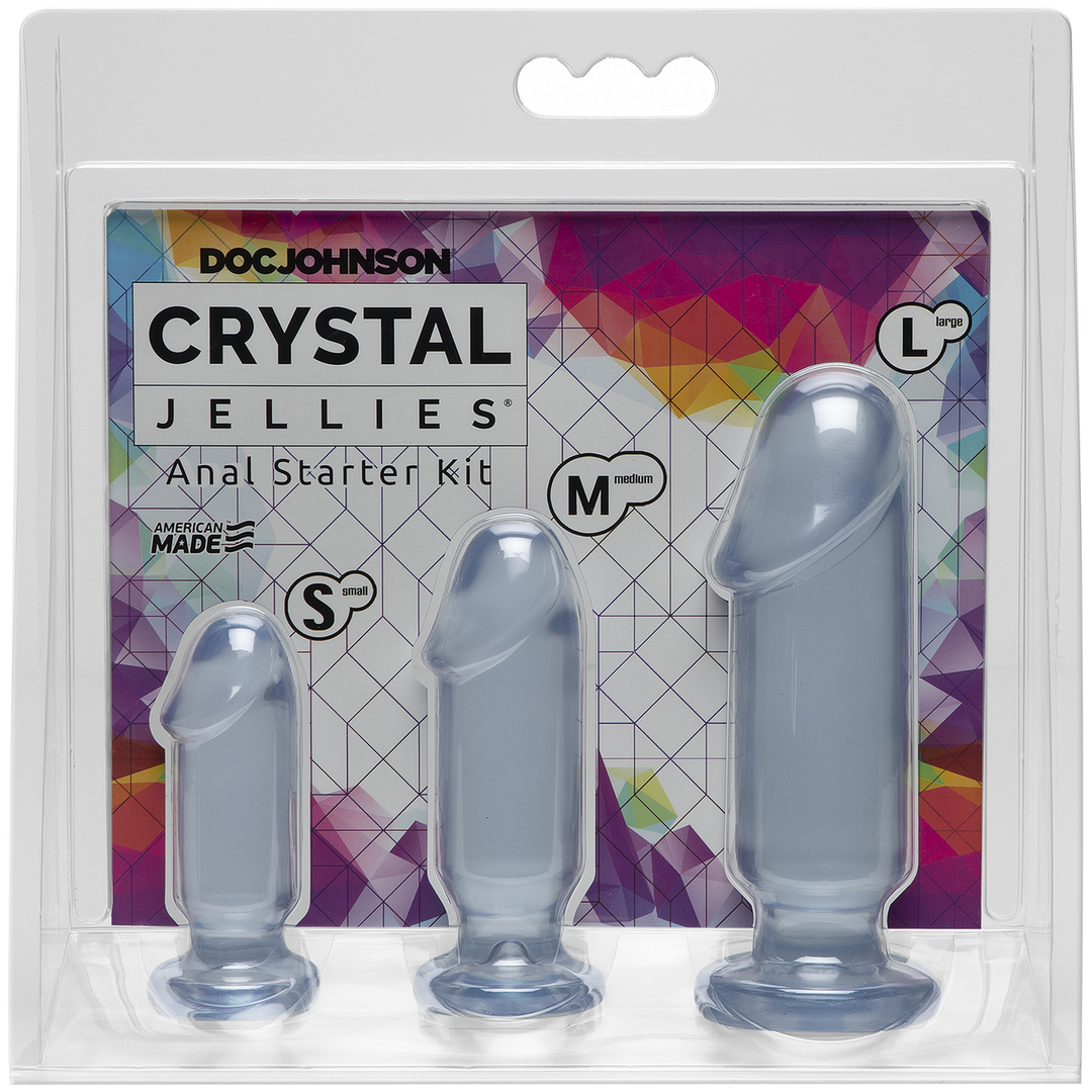 Crystal Jellies Anal Starter Kit 9,9 cm – Beginnersplezier