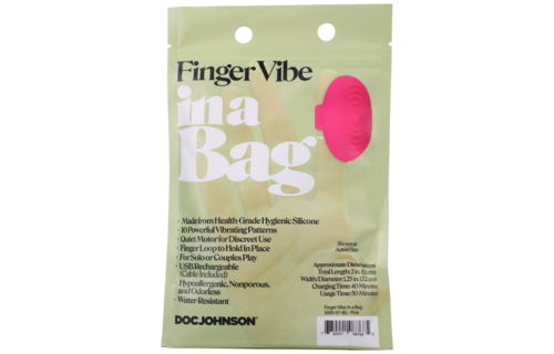 Finger Vibe Pink – Leiser, leistungsstarker und wiederaufladbarer Fingervibrator