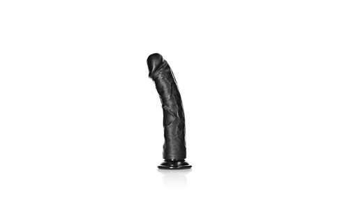 Gebogene realistische Dildo mit Saugnapf - 10 / 25,5 cm