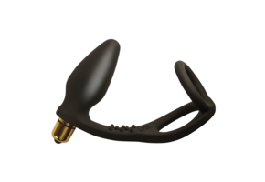 Ro-Zen Cock Ring and Butt Plug 13 cm – Intense Double Pleasure