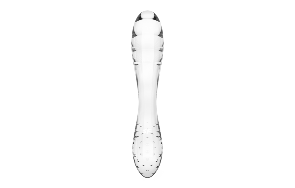 Dazzling Crystal 1 - Glass Dildo - Transparent