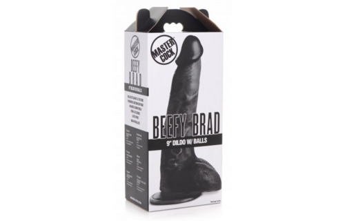 Beefy Brad - Dildo met Ballen - 9 / 23 cm