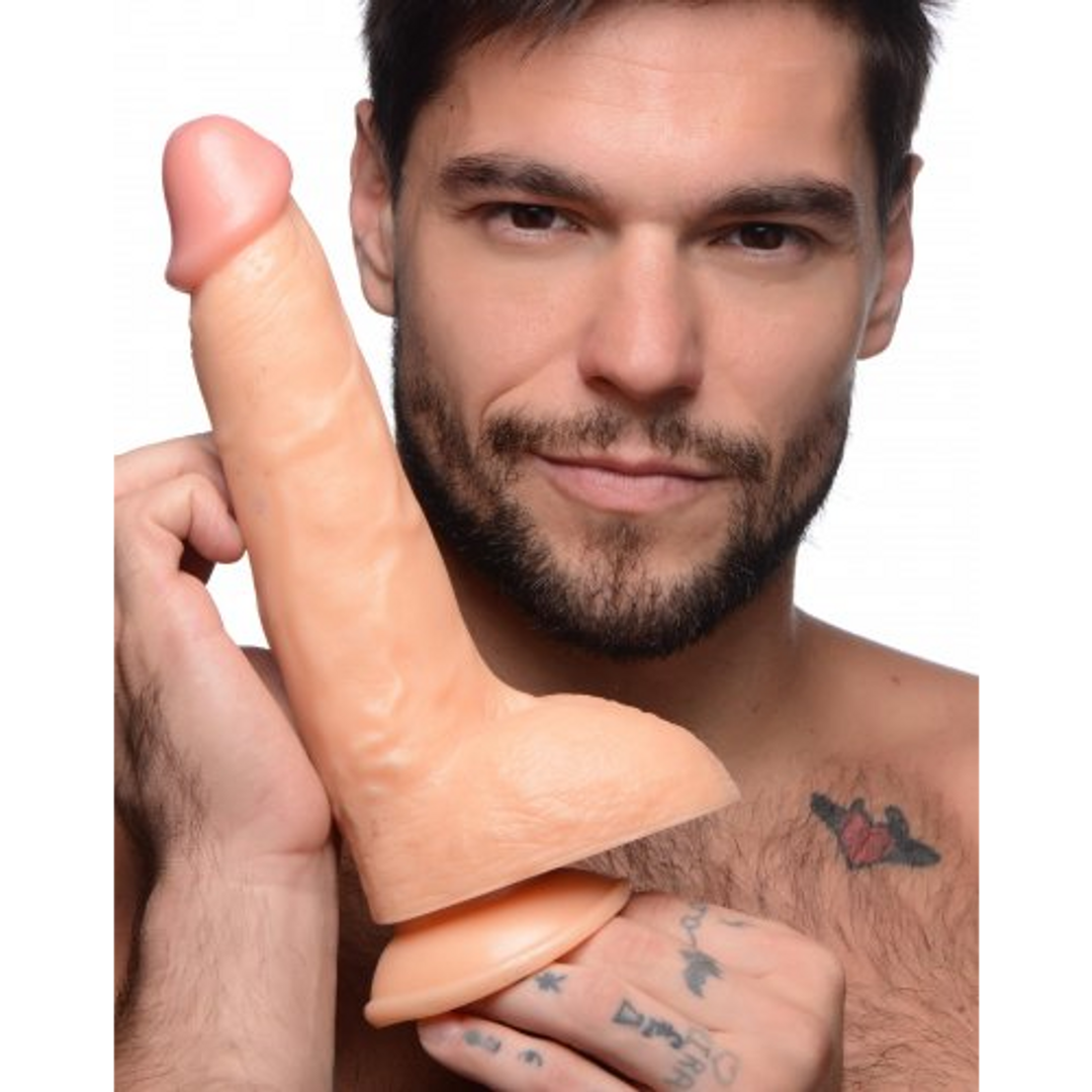 Beefy Brad - Dildo met Ballen - 9 / 23 cm