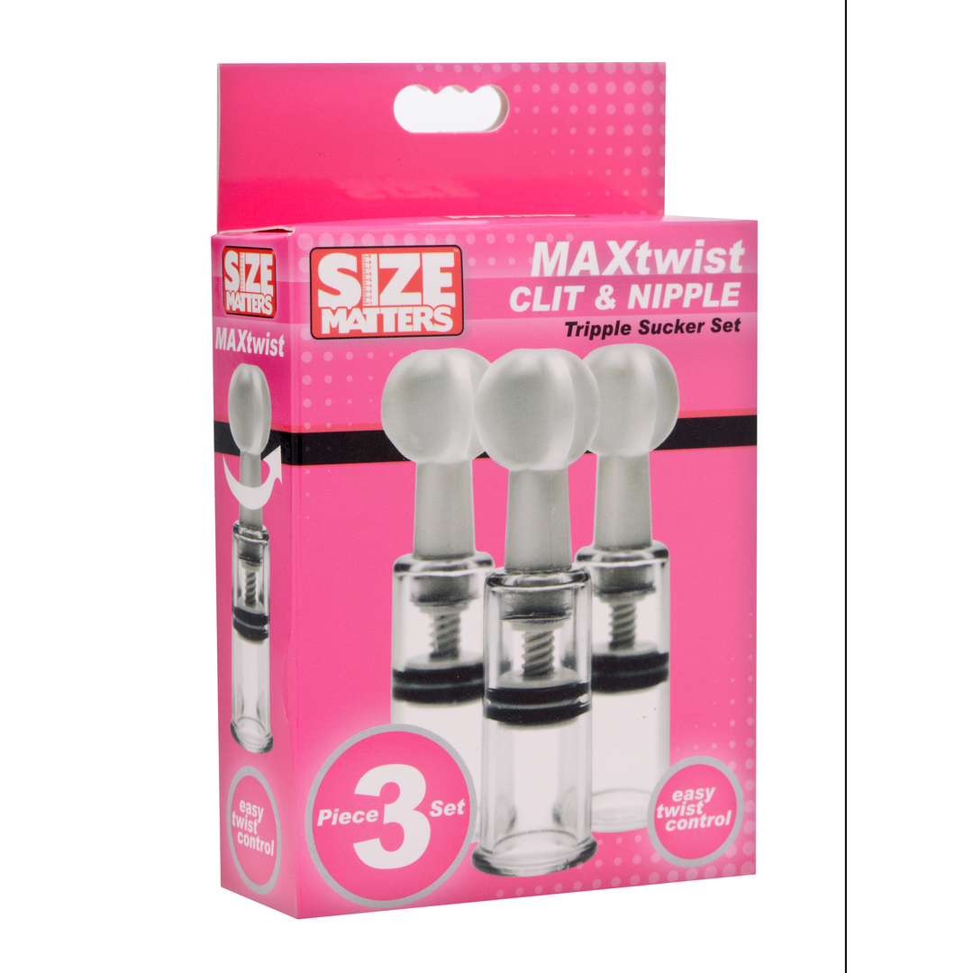 Twisted Triplets | Tepel- & Clit Suckers voor Maximale Stimulatie