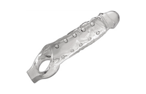 Clear Ample Penis Sleeve – Kraftvolles Vergnügen & Stimulation