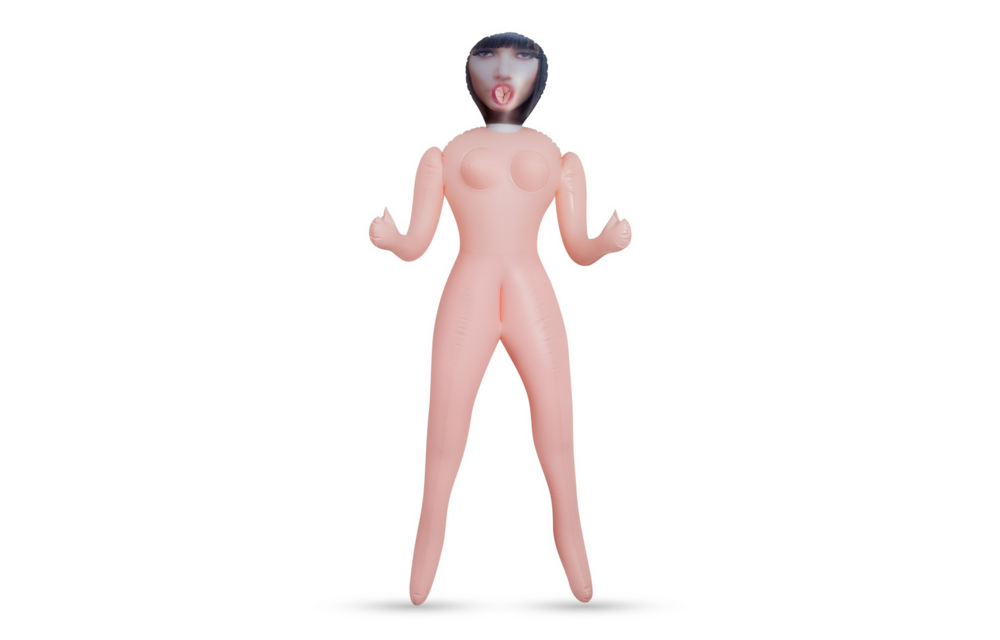 Nicole La Enfermera - Aufblasbare Puppe mit Stroker