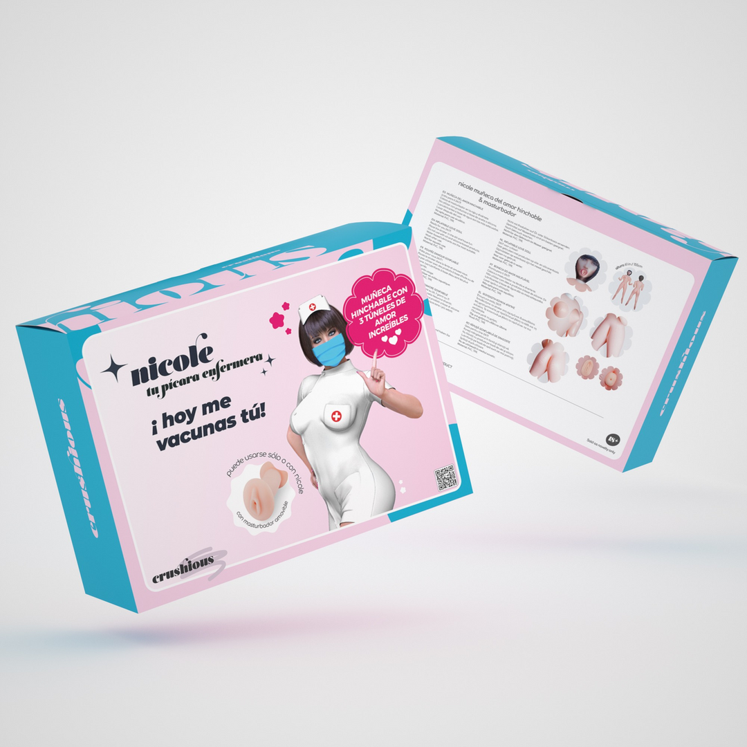 Nicole La Enfermera Inflatable Doll – 24/7 Seductive Nurse