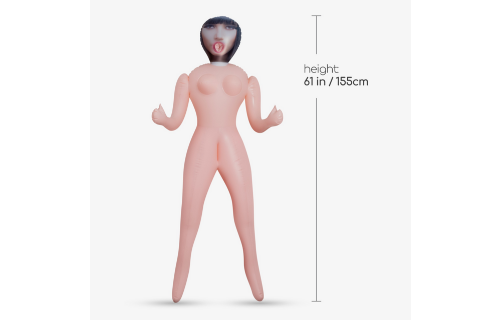 Nicole La Enfermera - Inflatable Doll with Stroker