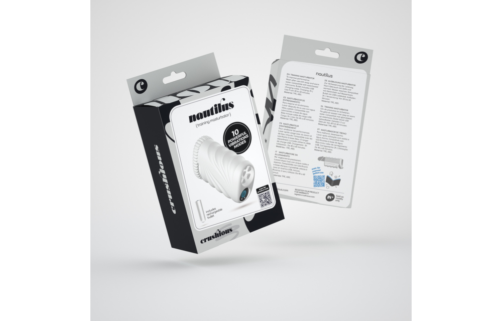 Nautilus Trainingsmasturbator Wit – Intens Plezier & Training