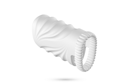 Nautilus - Trainingsmasturbator mit abnehmbarem Bullet - Weiß