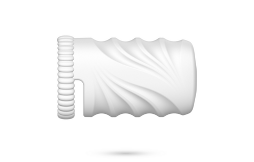 Nautilus - Trainingsmasturbator met Verwijderbare Bullet - Wit