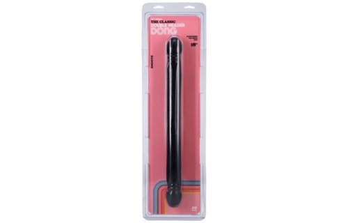 Gladde Dubbele Kop Dildo 45 cm - Dubbel Plezier & Veilig