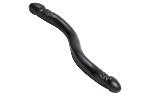 Gladde Dubbele Kop Dildo 45 cm - Dubbel Plezier & Veilig