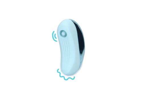 Pulse Wave Clitoris Vibrator Arctic Blue – Intense Sensation