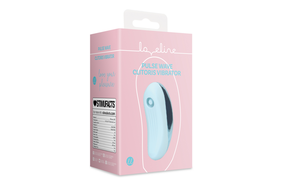 Pulse Wave Klitoris-Vibrator Arctic Blue – Intensive Empfindungen