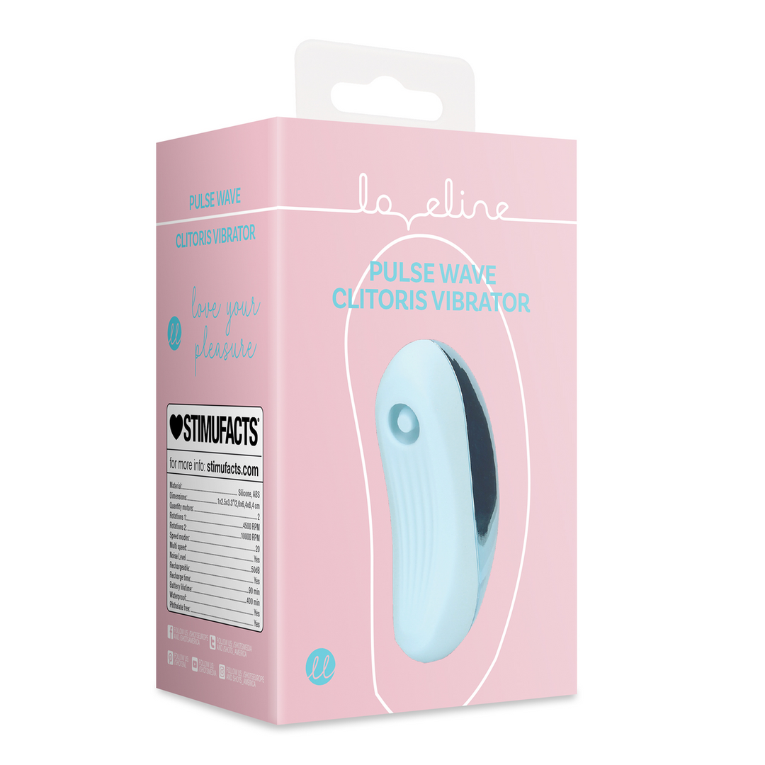 Pulse Wave Klitoris-Vibrator Arctic Blue – Intensive Empfindungen