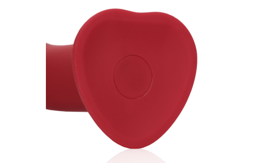 Grote Framboos Rood Vibrerende Dildo – Loveline by Shots