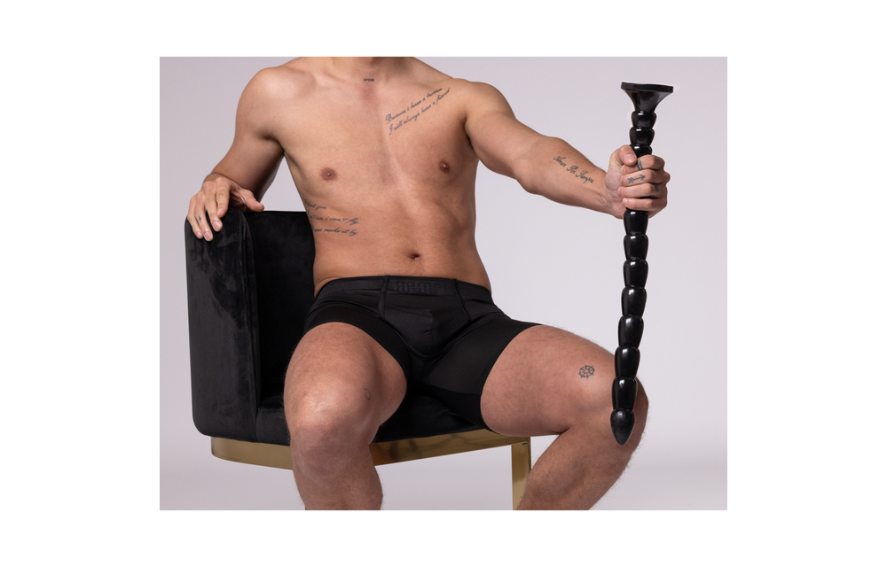 Gestapelte Anal-Schlange - 20''/ 50 cm