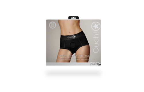 Vibrerende Strap-on Boxer XS/S Zwart – Comfort & Plezier