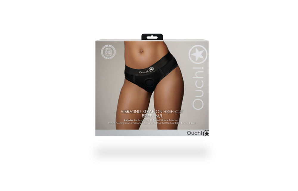 Vibrerende Strap-on Boxershort Zwart M/L | Comfort & Sensatie