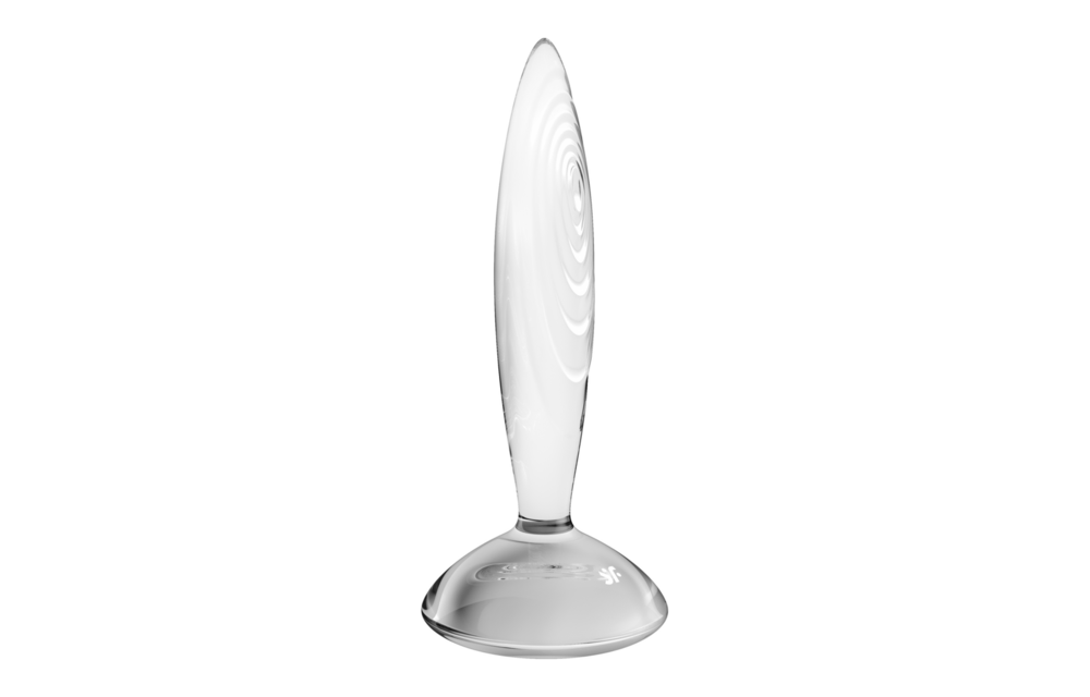 Sparkling Crystal - Glass Dildo - Transparent
